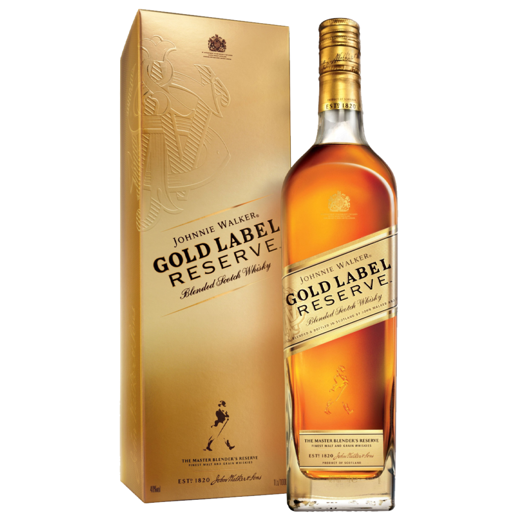 Marcas de Whisky Johnnie Wlaker Gold Label